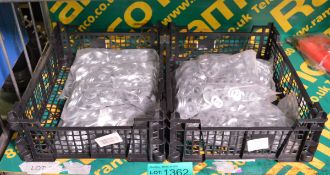 6x 4kg bags of Washers (15 Types in each bag)