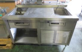 Nuttall Stainless Steel Heated Bain Marie Unit - L1500 x D750 x H960mm
