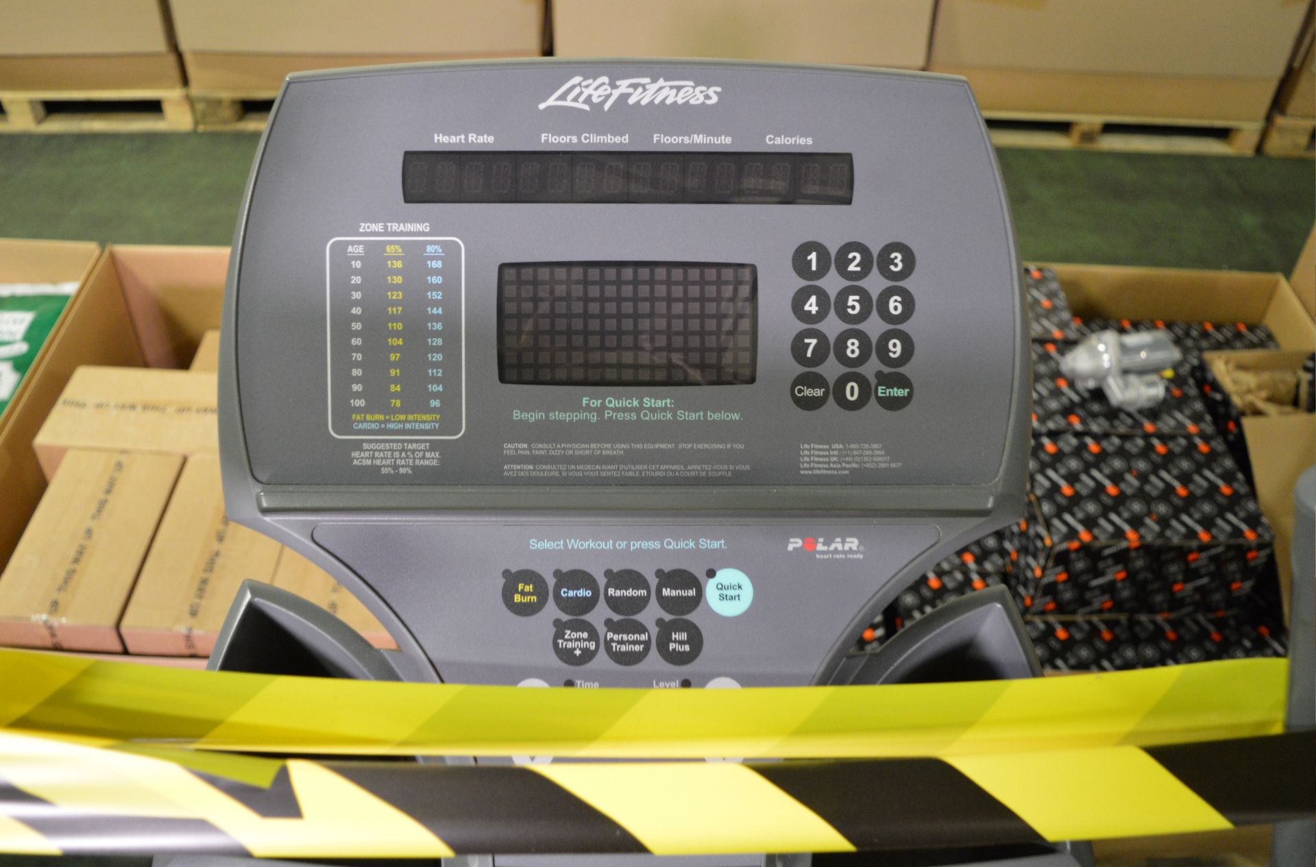 Life Fitness isotrack Climbing system step machine - Image 4 of 5