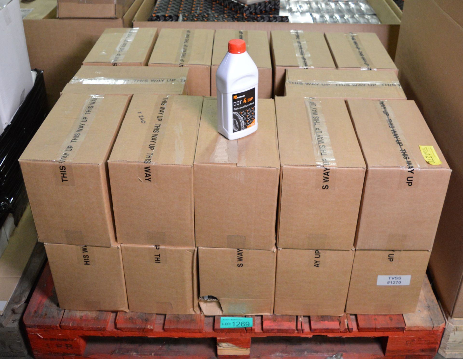 Multipart DOT4 ESP brake & clutch fluid - 1LTR bottles - 10 per box - 24 boxes