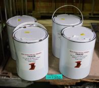 Red Oxide metal primer paint - 5LTR tins - 4 tins