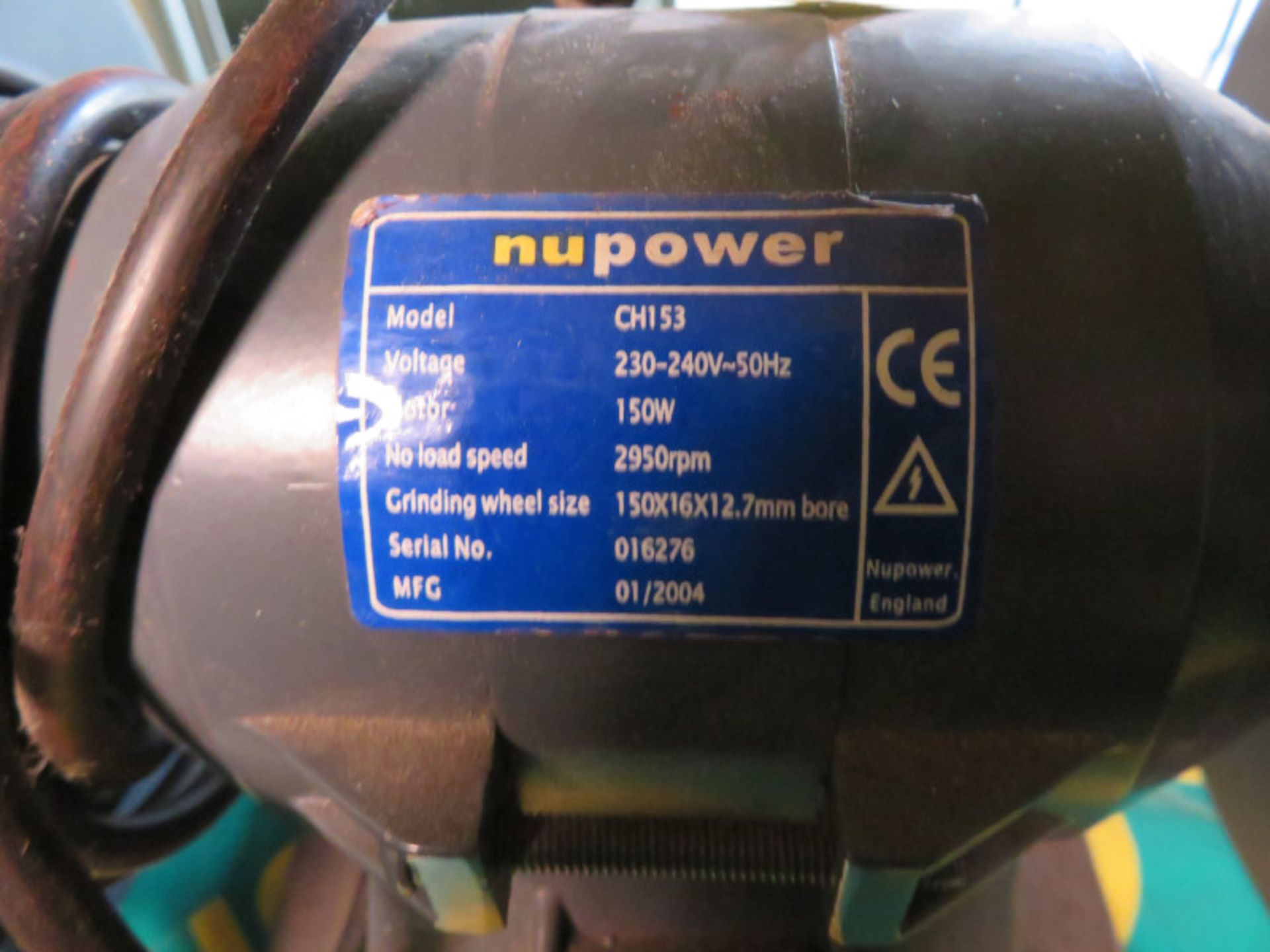 Nupower CH153 230V 150W dual headed grinder - Image 2 of 4
