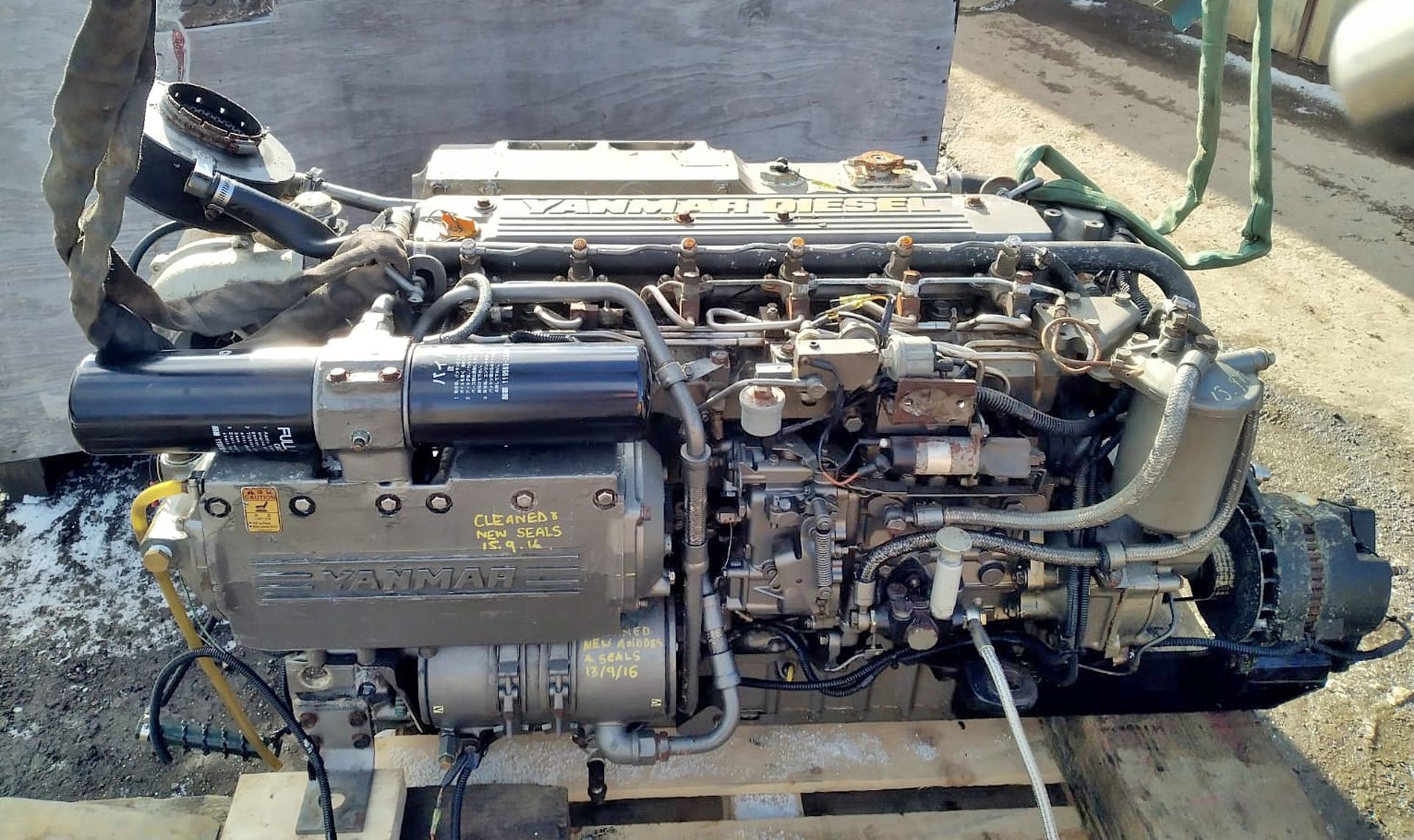 Yanmar RCD-6LY2X1 Diesel Boat Engine - 6LY2A-STP - 324kW (434HP) - possible coolant issue - Image 2 of 16