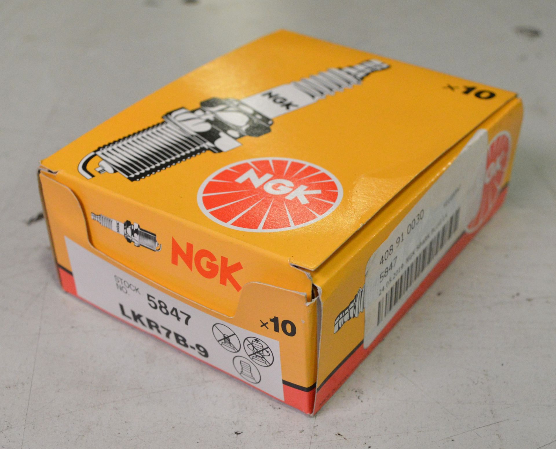 NGK spark plugs - 5847 - LKR7B-9 x10