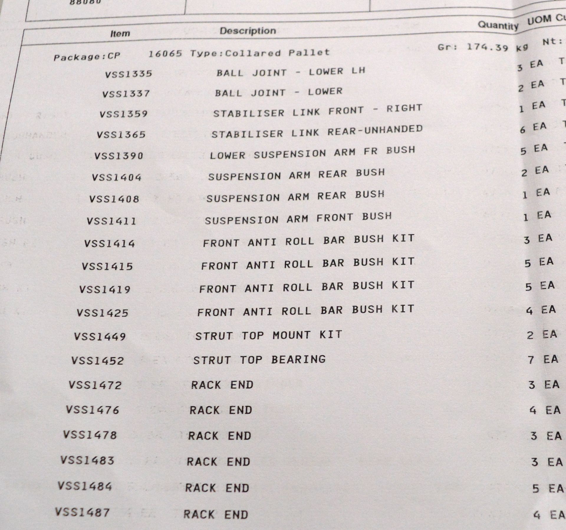 Vehicle parts - turbo hose, pulley alternator, lambda sensor, brake pad, sets, clutch cyli - Image 15 of 16