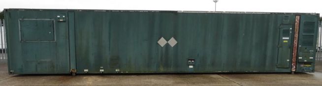 40ft ISO container - internal electrics - 3 Cylinder generator set - hours run 1892 - L 40