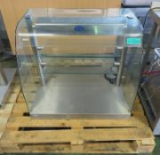 Victor MAGH2W Warm Plate Counter Display L 850mm x W 660mm x H 760mm