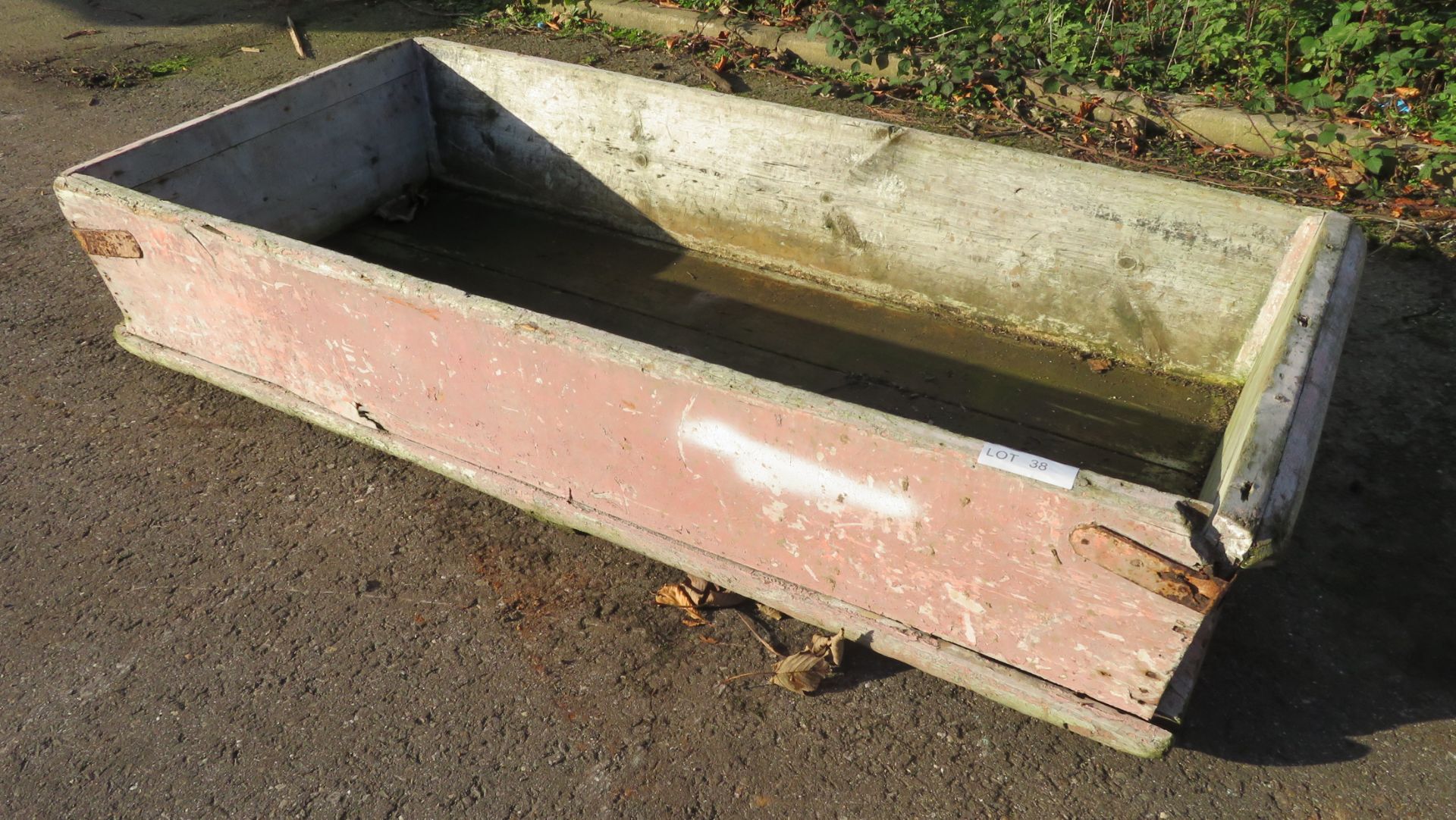 Wooden Tub - For Mixing Or Salting Pig Joints