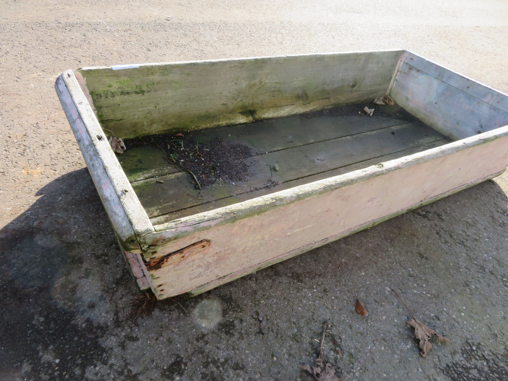 Wooden Tub - For Mixing Or Salting Pig Joints - Image 5 of 6