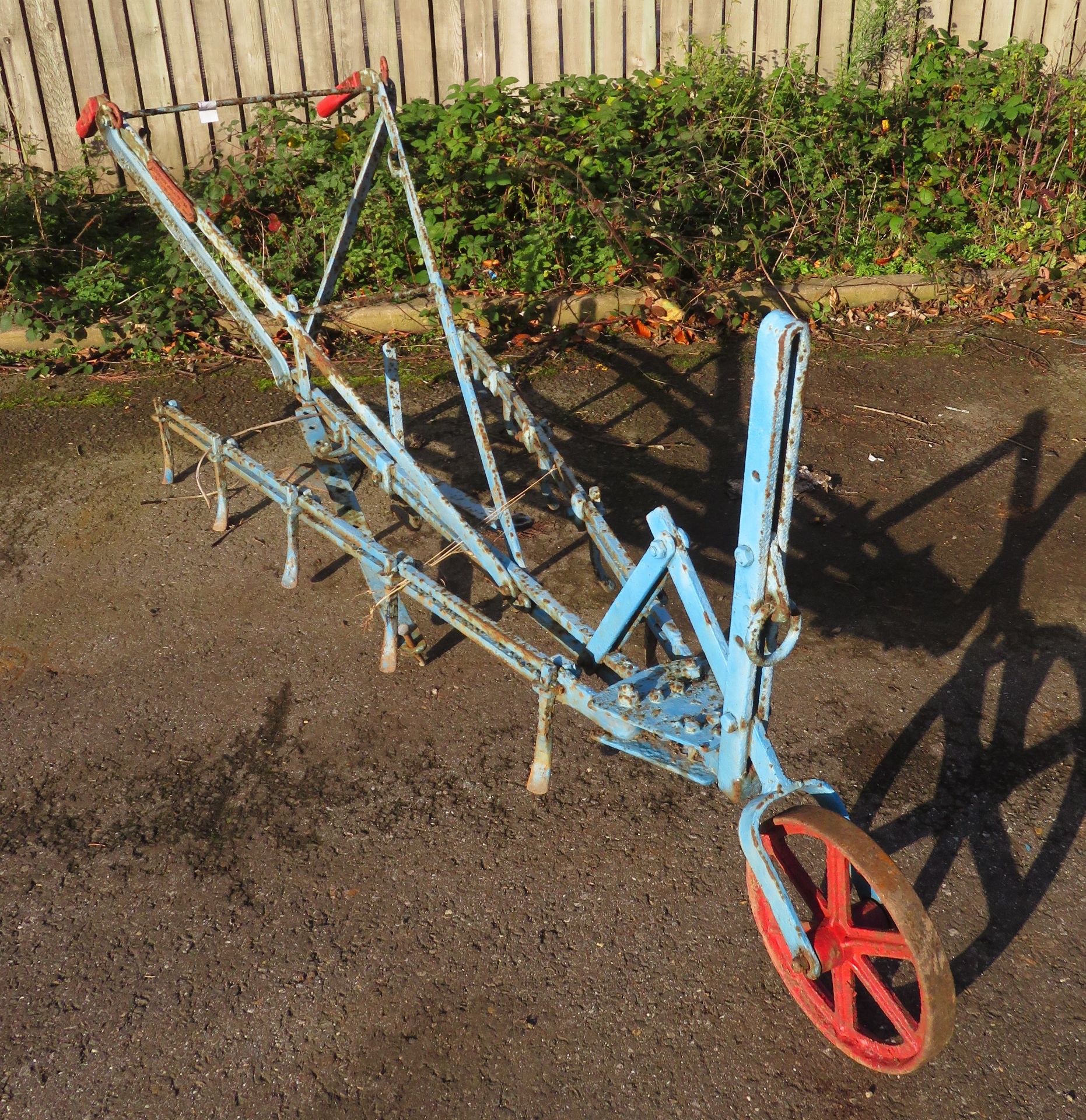 Horse Drawn Twelve Tine Adjustable Cultivator