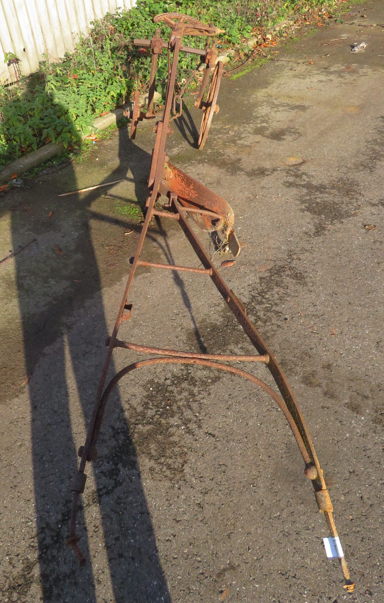 Ruston & Hornsby - Single Furrow Horse Plough - Image 3 of 11