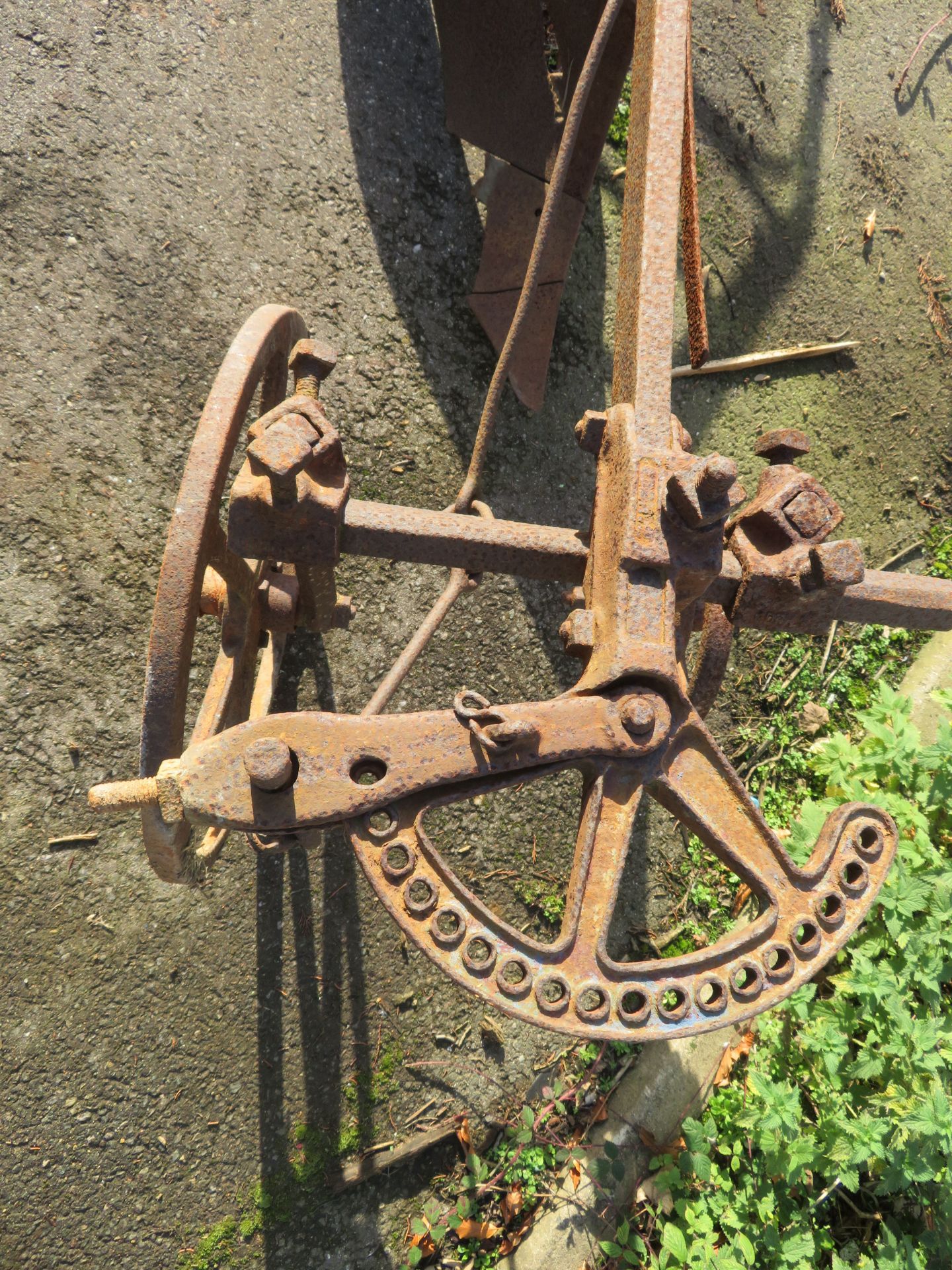 Ruston & Hornsby - Single Furrow Horse Plough - Image 6 of 11