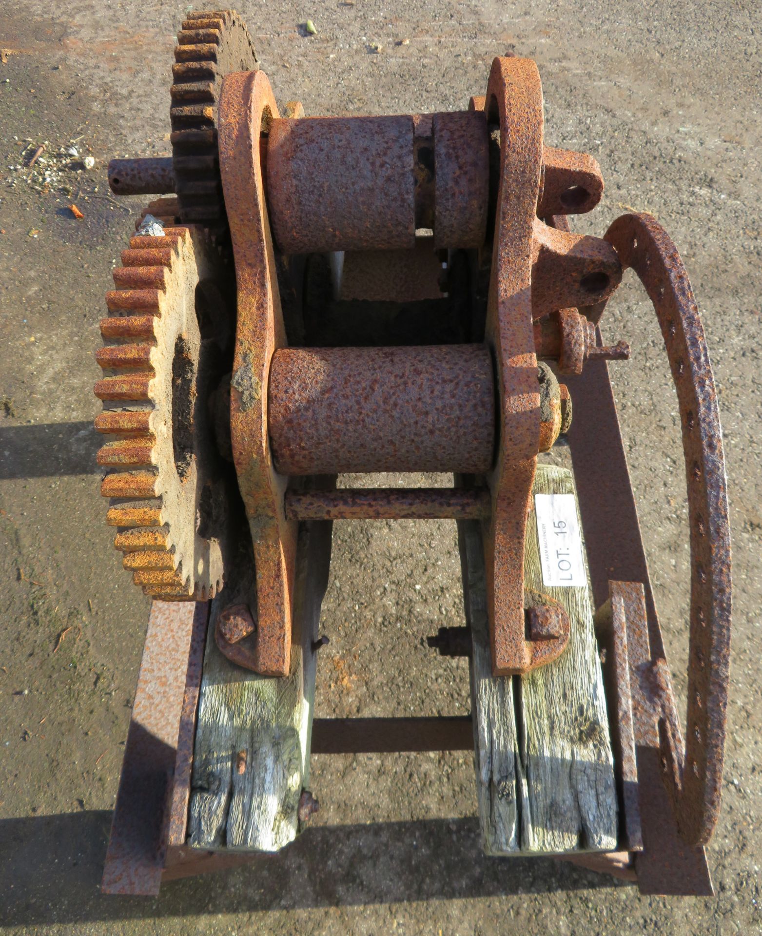 Blacksmith - Tyre Bender - Steel Rims For Wooden Wheels - Image 6 of 8