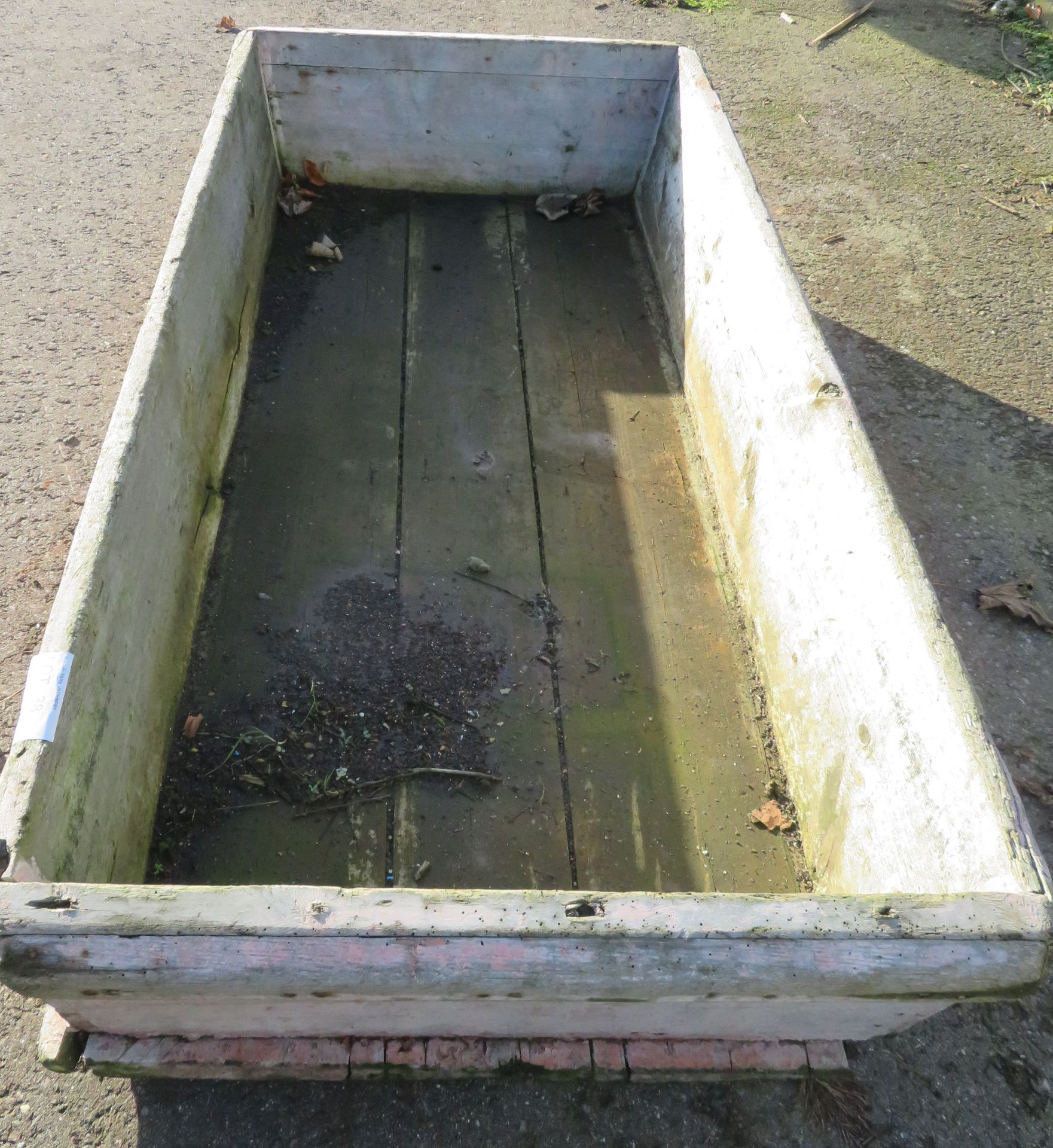 Wooden Tub - For Mixing Or Salting Pig Joints - Image 3 of 6