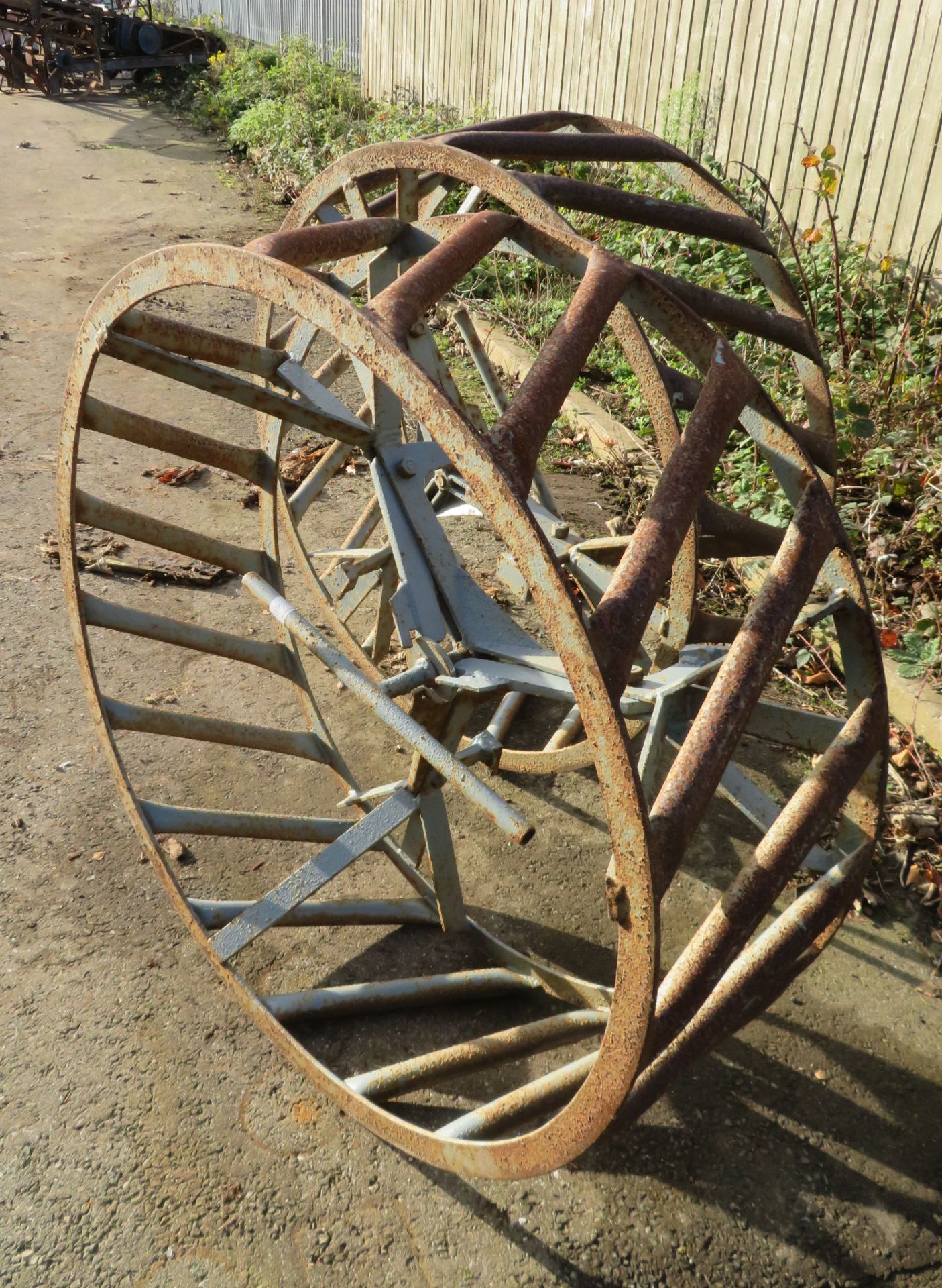 Bettinson Cage Wheels - 46"Dia. X 15" Wide - Image 2 of 8