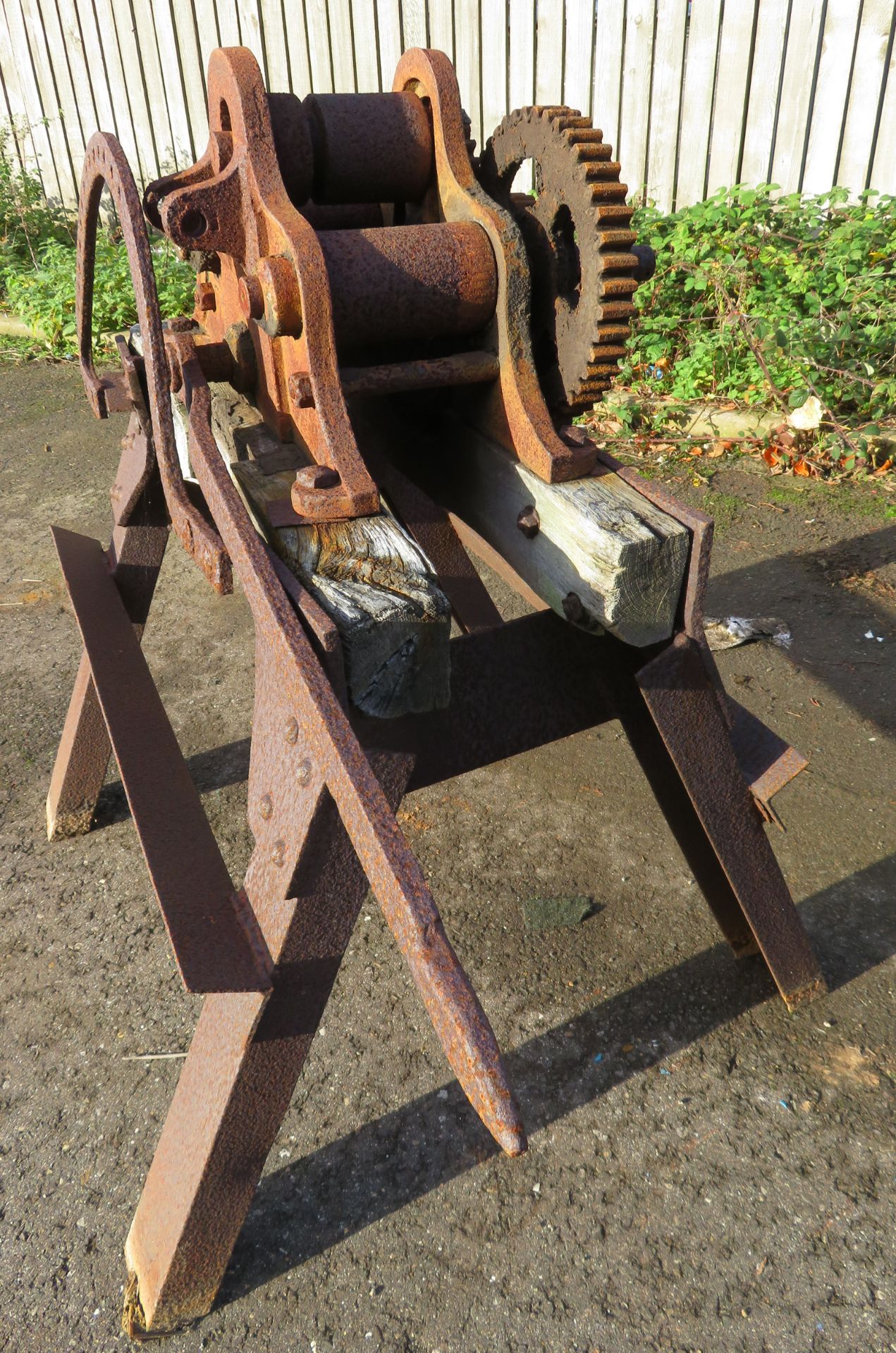 Blacksmith - Tyre Bender - Steel Rims For Wooden Wheels - Image 8 of 8