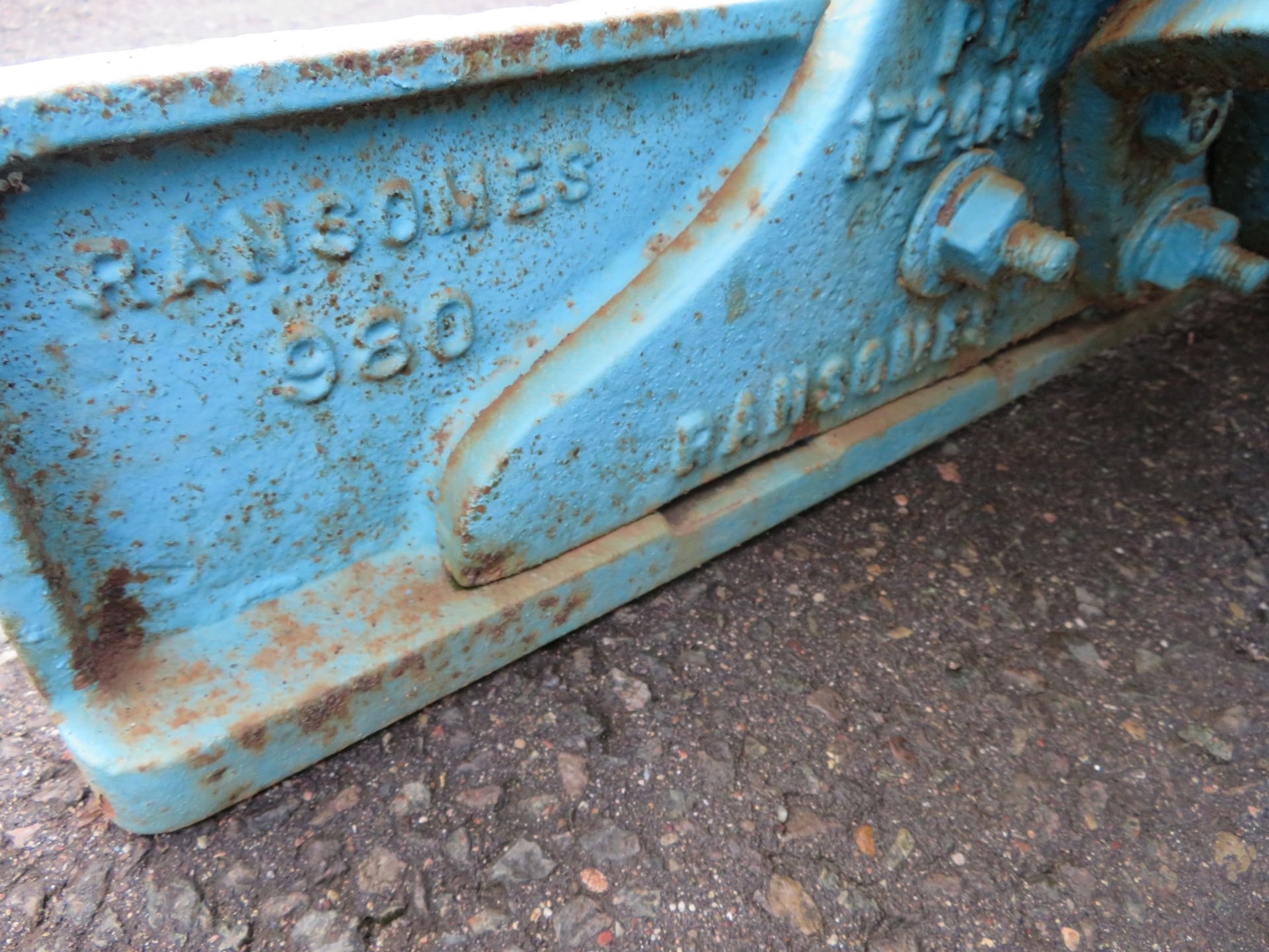 Ransomes Four Furrow Trailer Plough - Image 10 of 12