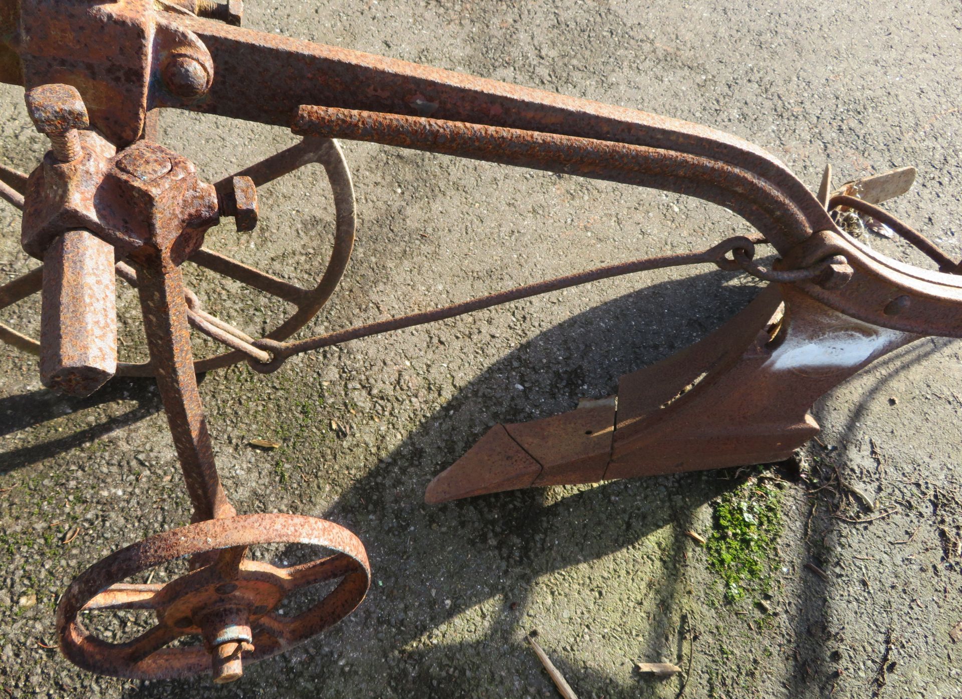 Ruston & Hornsby - Single Furrow Horse Plough - Image 8 of 11