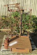 E & G Corderoy Makers Millwall London - Platform Weigh Scales - 9cwt