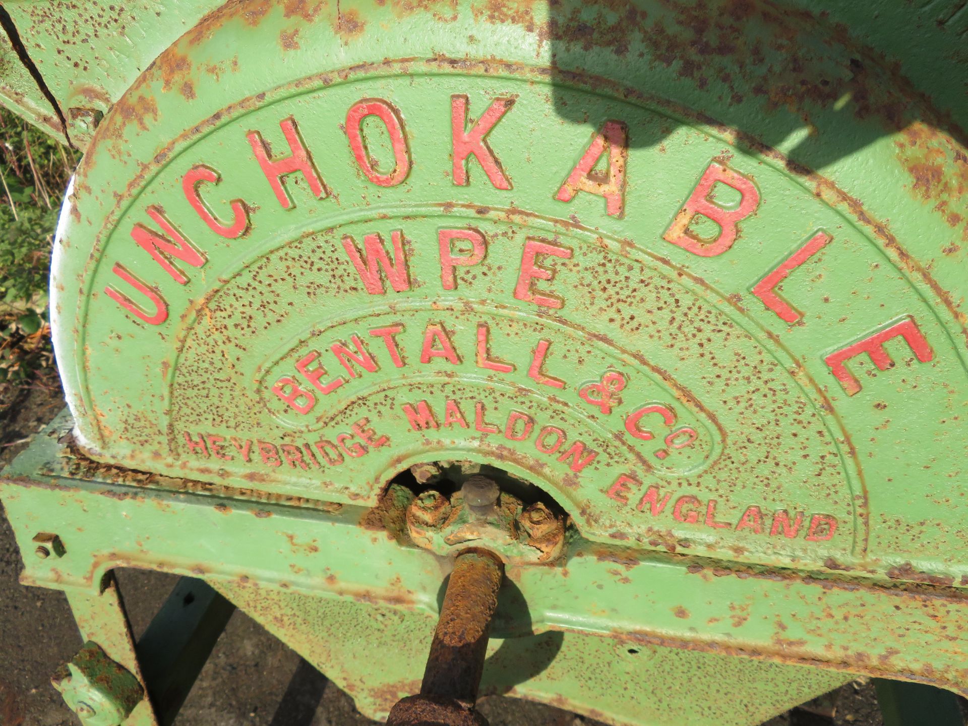 Bentall & Co Heybridge Maldon England - Unchokable Root Cutter - Image 4 of 9