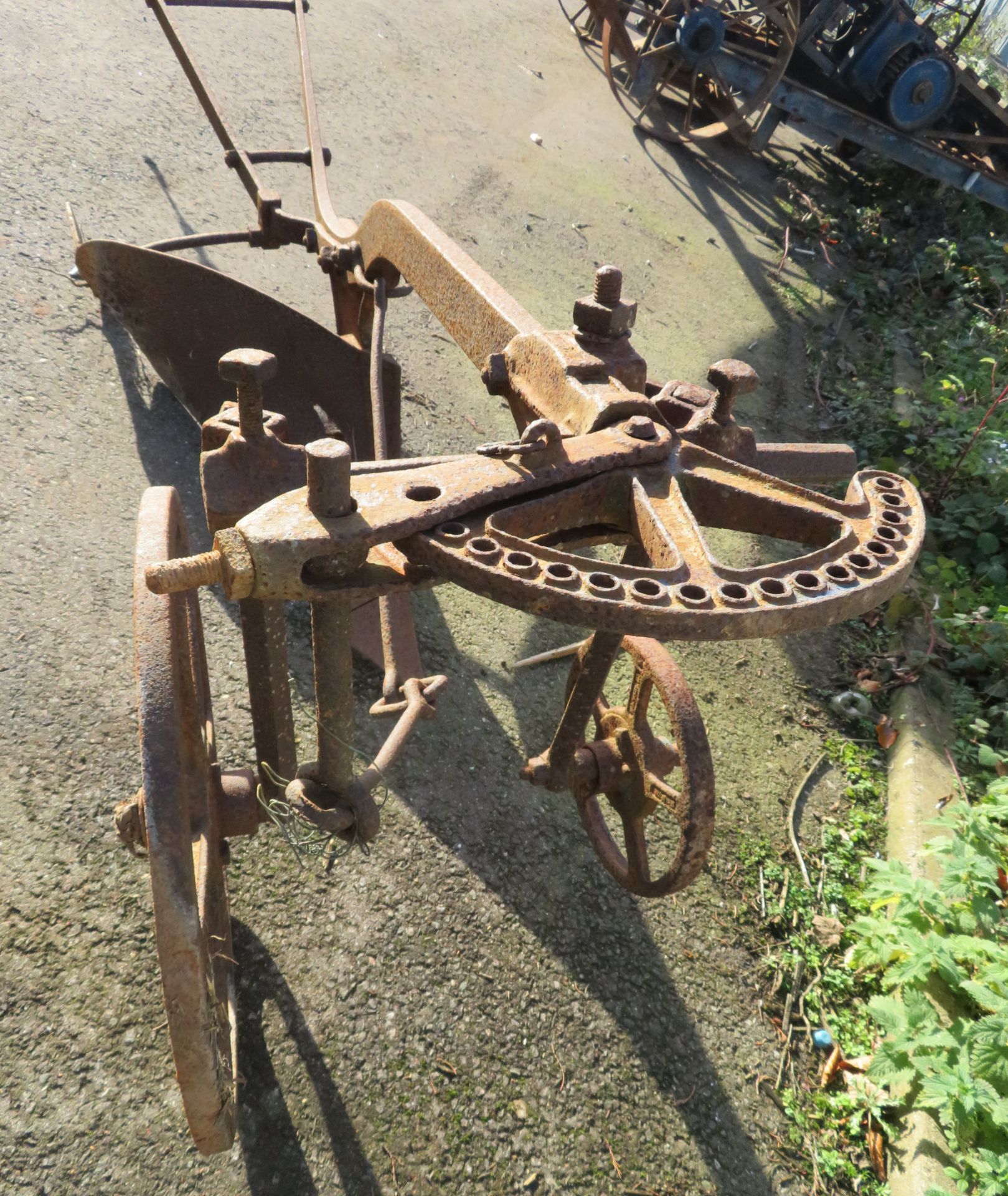 Ruston & Hornsby - Single Furrow Horse Plough - Image 5 of 11