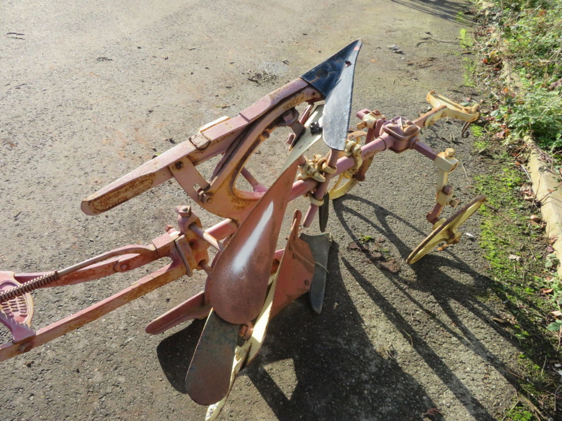 John Huxtable & Co Barnstaple - Single Furrow Turnover Horse Plough - Image 5 of 11