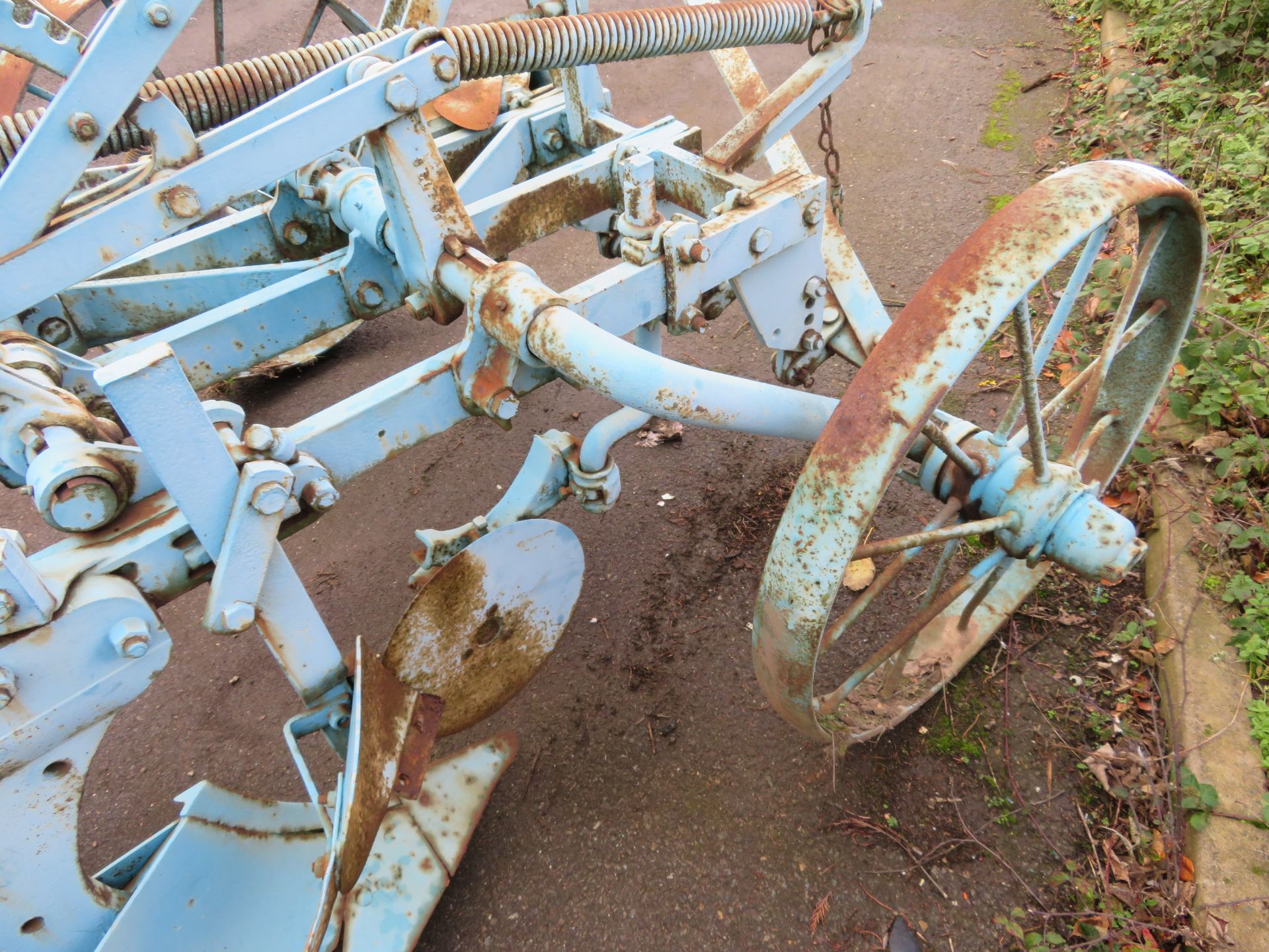 Ransomes Four Furrow Trailer Plough - Image 12 of 12