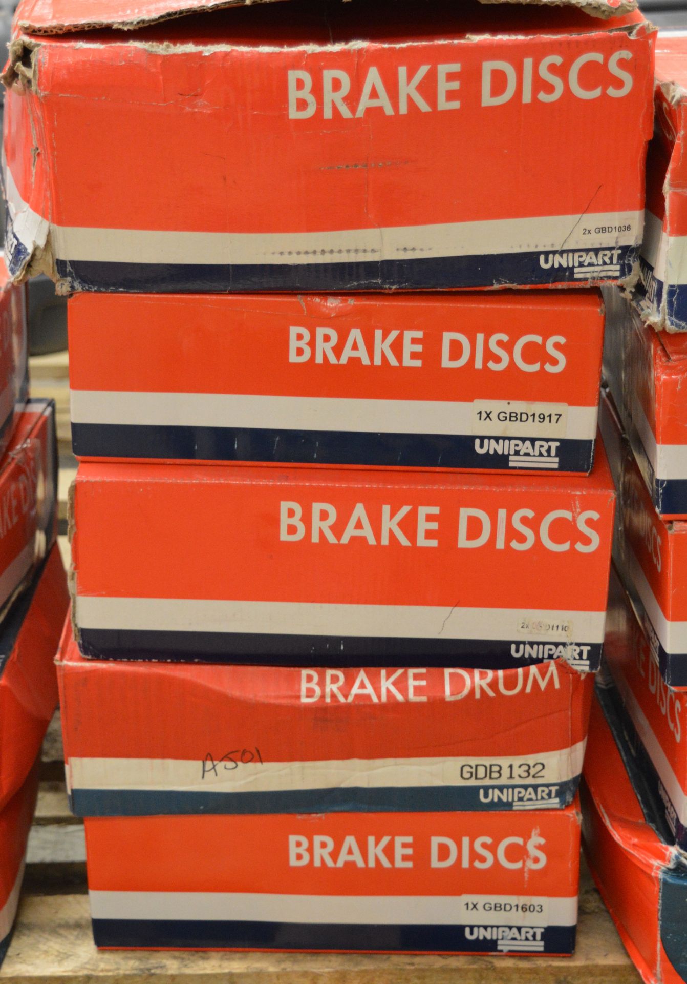 Various Unipart Brake Drums and Discs - Please see pictures for part/model numbers - Image 3 of 4