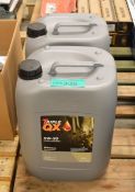 2x Triple QX 5W-30 Semi Synthetic Motor Oil - 20 litres