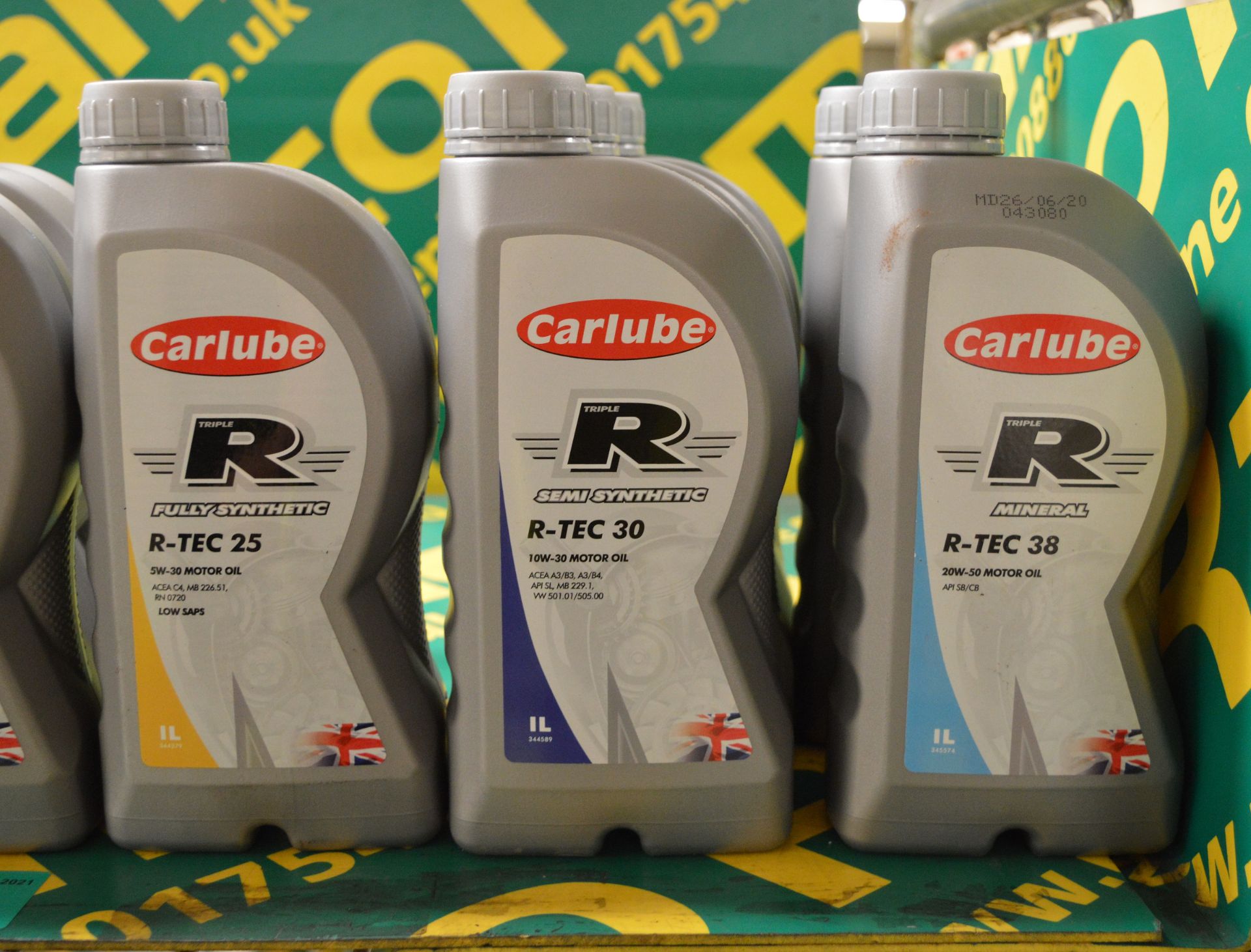 Carlube fully, semi synthetic & mineral Motor Oil - Quantities & grades in description - Image 4 of 4