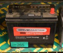 Drivemaster 156 45Ah EN 330 CCA Battery