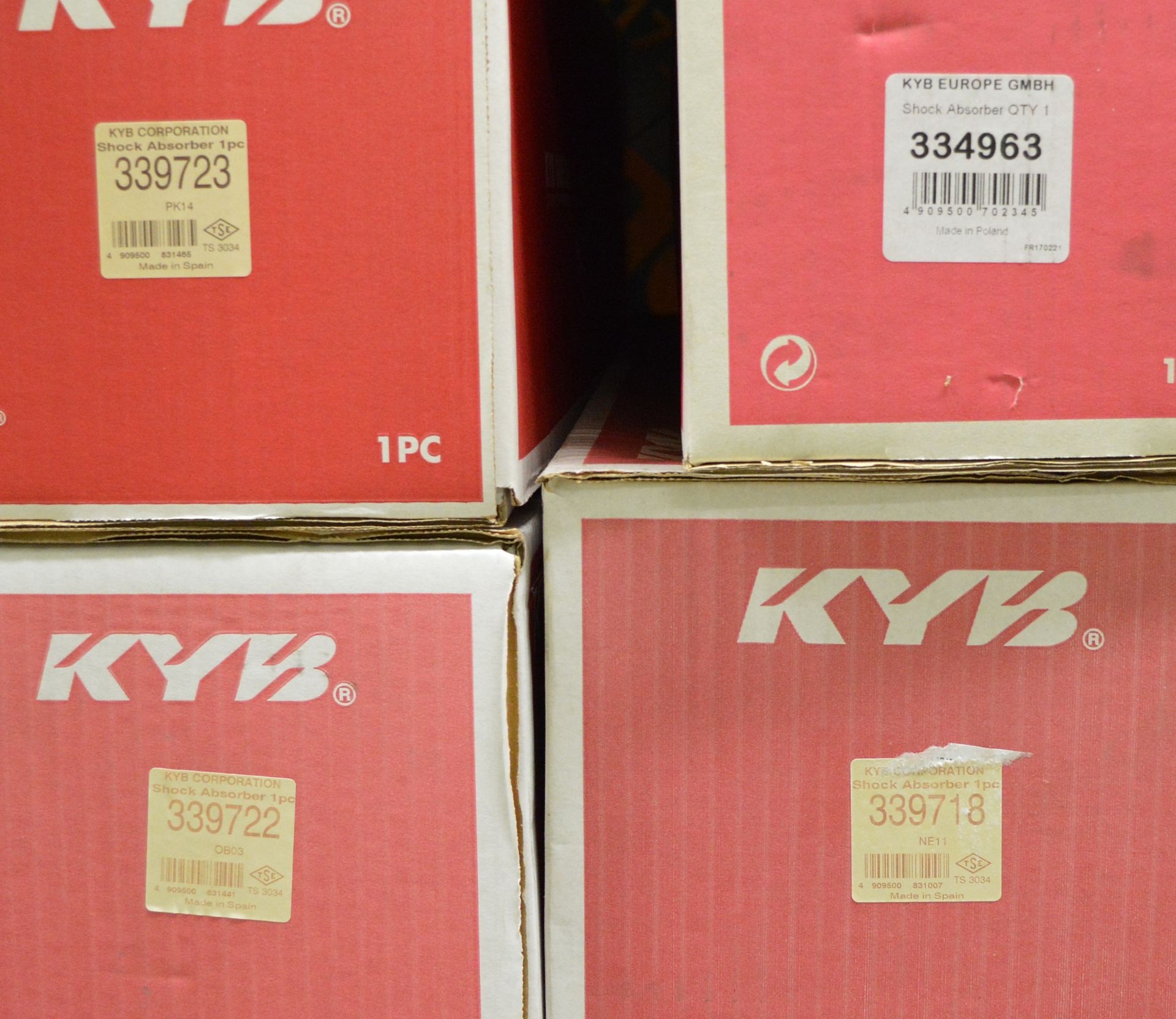 Various KYB Shock Absorbers - Please see pictures for examples of model/part numbers - Image 2 of 3