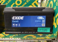 Exide Excell EB950 Battery