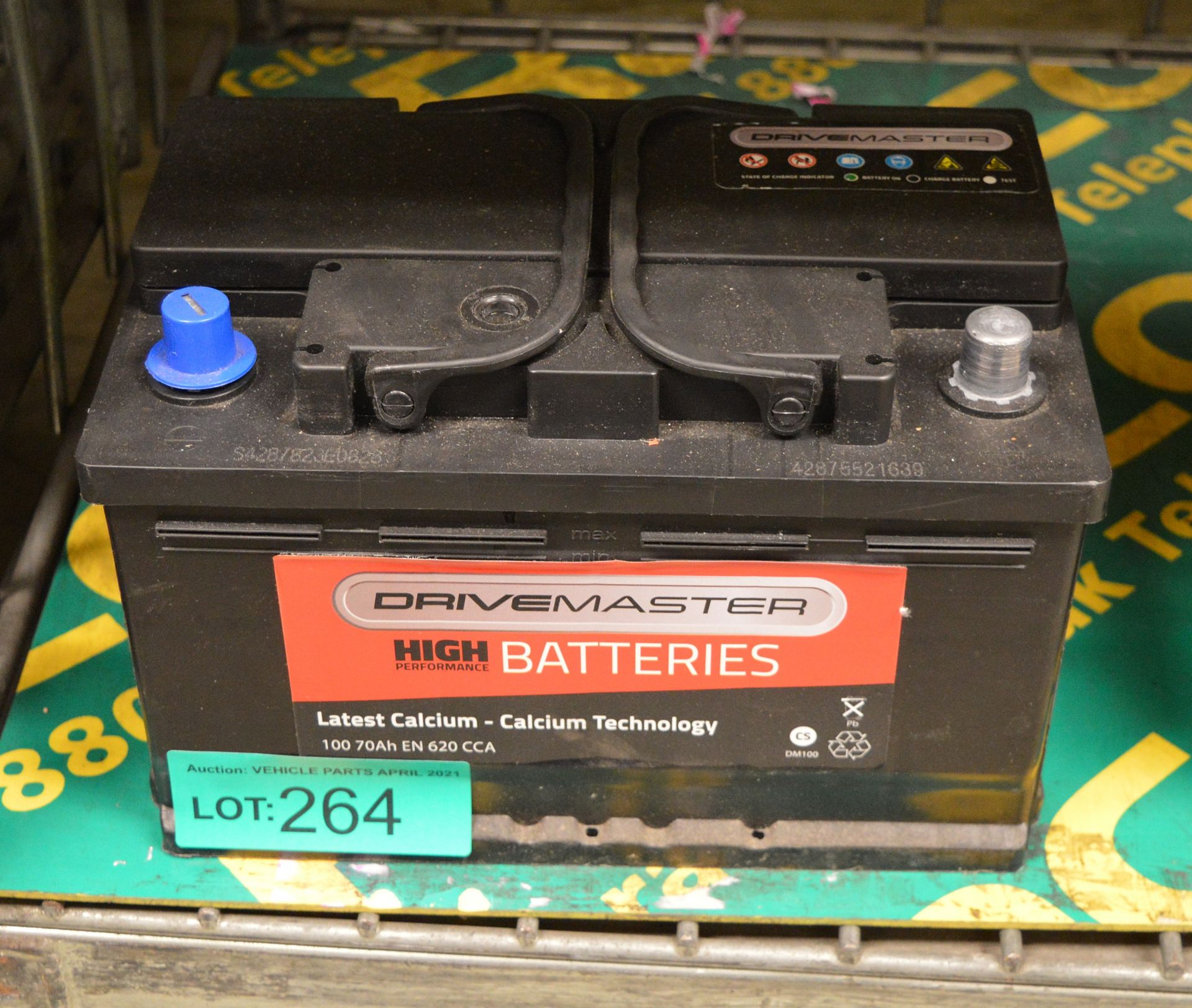 Drivemaster 100 70Ah EN 620 CCA Battery