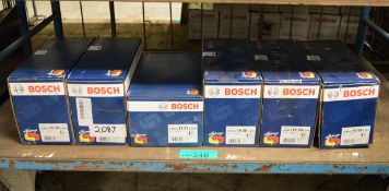 6x Bosch Starter Motors - Please see pictures for part/model numbers