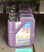 5x Liqui Moly 5W-40 Motor Oil - 1 litre