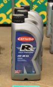 4x Carlube Fully Synthetic Motor Oil - 5W-30 C3 - 1 litre bottles