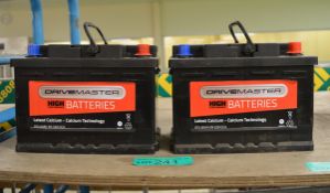 2x Drivemaster DM075 Batteries