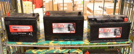 Lion & Drivemaster Batteries - Please see description for model numbers