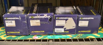 4x Fohrenbuhl Alternators - Please see pictures for part/model numbers