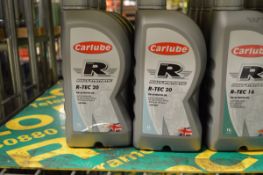 Various Carlube Fully Synthetic & Mineral Motor Oil - 1 litre bottles - Please see picture