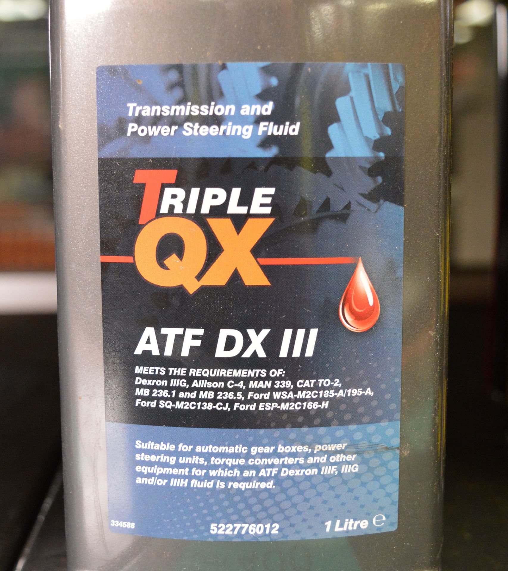 4x Triple QX ATF DX III Transmission & Power Steering Fluid - 1 litre - Image 2 of 2