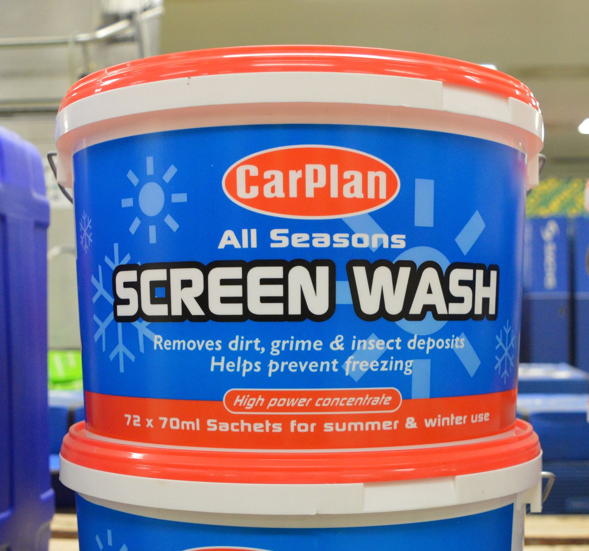 4x Carplan Screenwash - 72 x 70ml sachets - Image 2 of 2