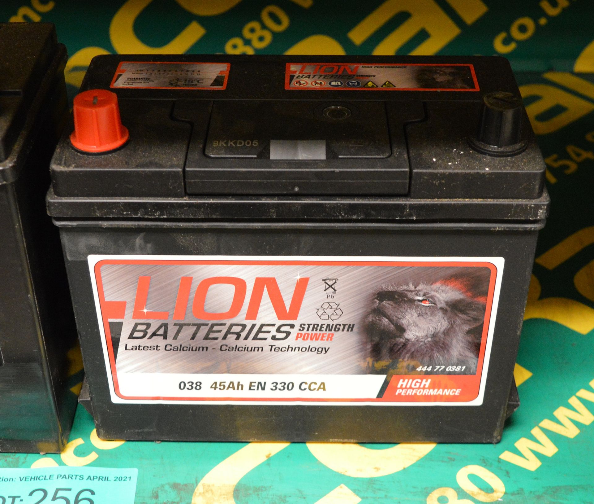 Drivemaster DM155 & Lion 038 45Ah EN 330 CCA Batteries - Image 3 of 3