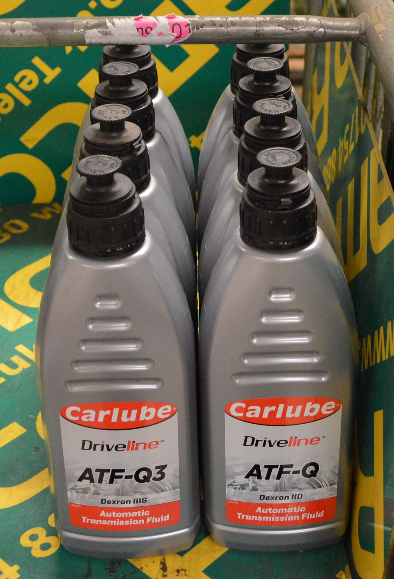 4x Carlube ATF-Q 1L, 1x Carlube ATF-Q Plus 1L, 2x Carlube ATF-Q3 1L, 1x Carlube ATF-G 1L