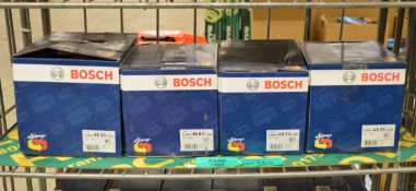 4x Bosch Alternators - Please see pictures for part/model numbers