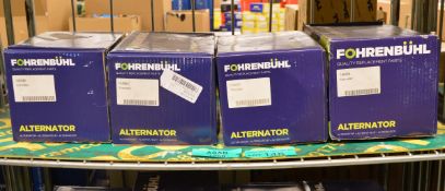 4x Fohrenbuhl Alternators - Please see pictures for part/model numbers