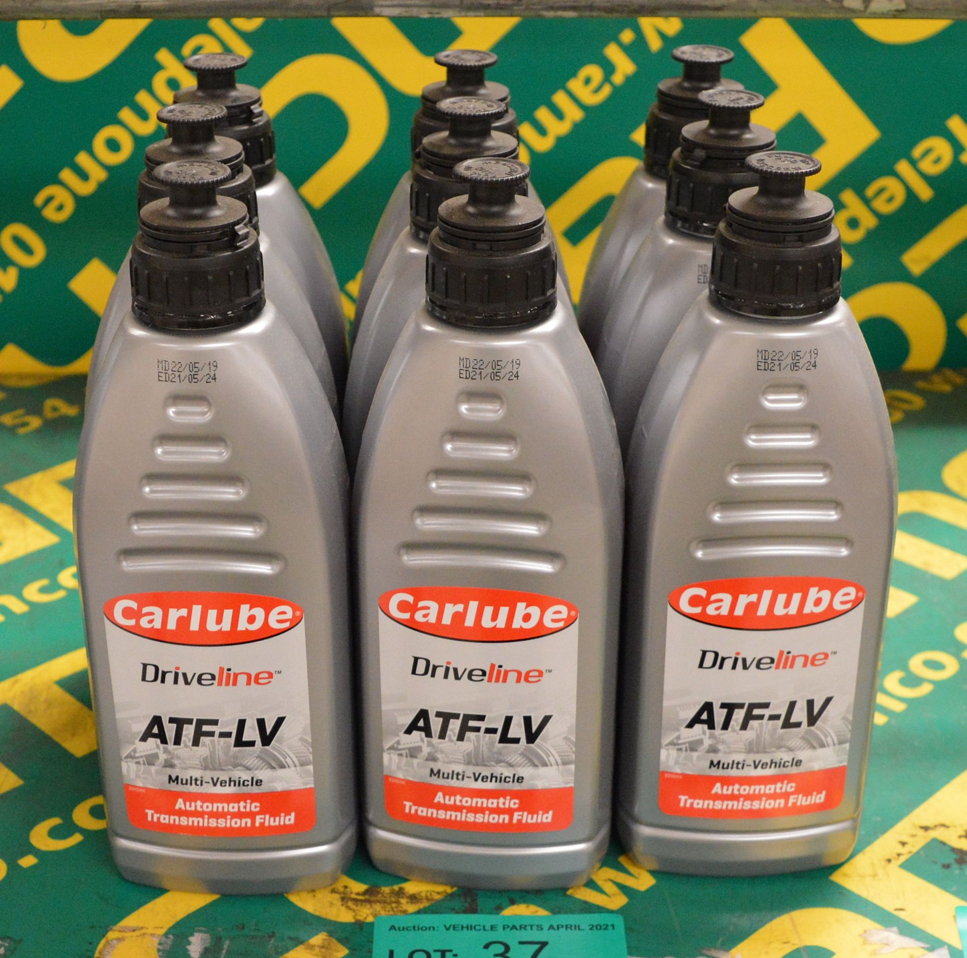 9x Carlube ATF-LV Automatic transmission fluid - 1L