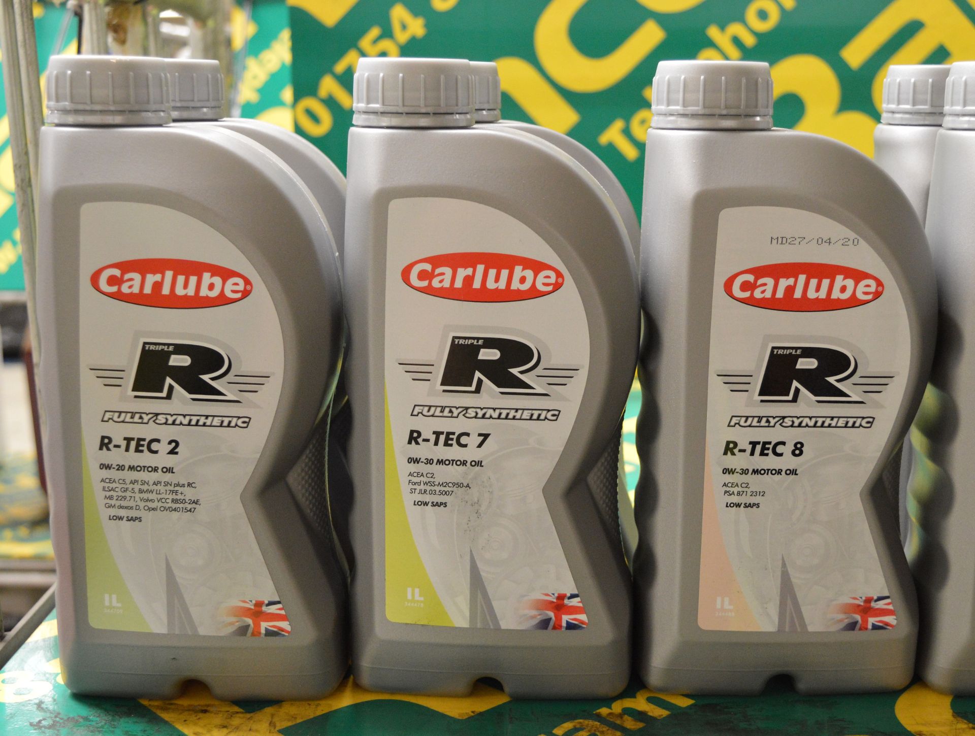 Carlube fully, semi synthetic & mineral Motor Oil - Quantities & grades in description - Image 2 of 4