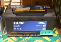 Exide Excell EB950 Battery